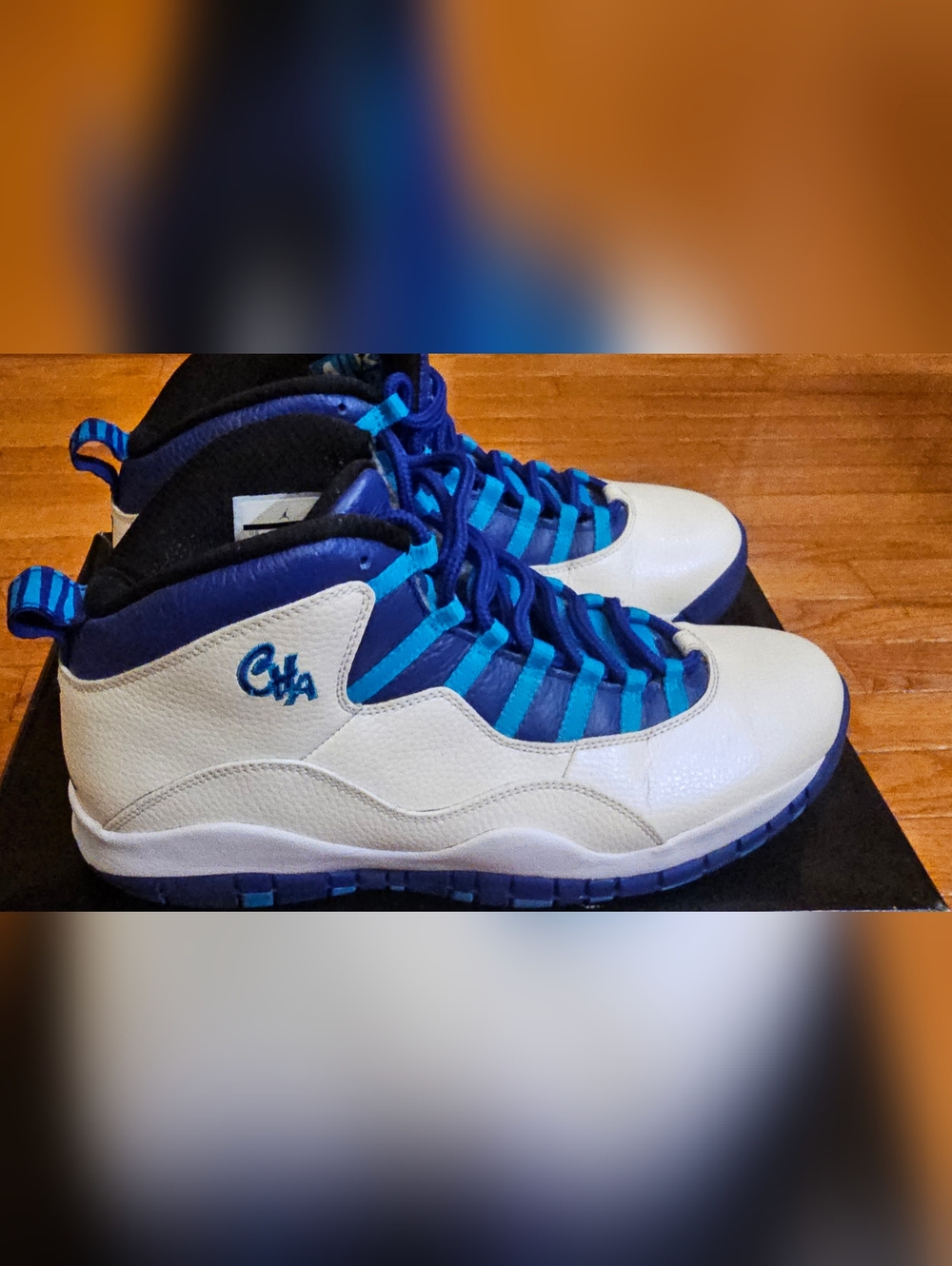 Air Jordan 10 Retro "Charlotte Hornets"  (2016) Men's Size 12 - Picture 10 of 12